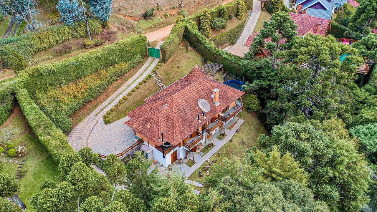 Chale Belga Em Condominio - 1,2 Km Do Centro Turistico Capivari Campos do Jordão 외부 사진